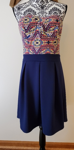 Xhilaration Junior's Strapless Dress EUC - Picture 1 of 6